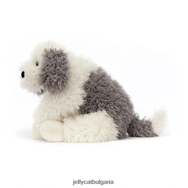 floofie овчарка сиво и бяло Jellycat играчка ZZR40403