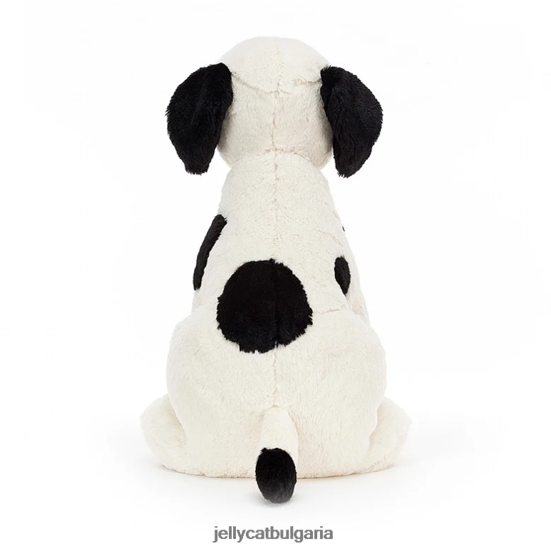 harper pup черно и кремаво Jellycat играчка ZZR40440
