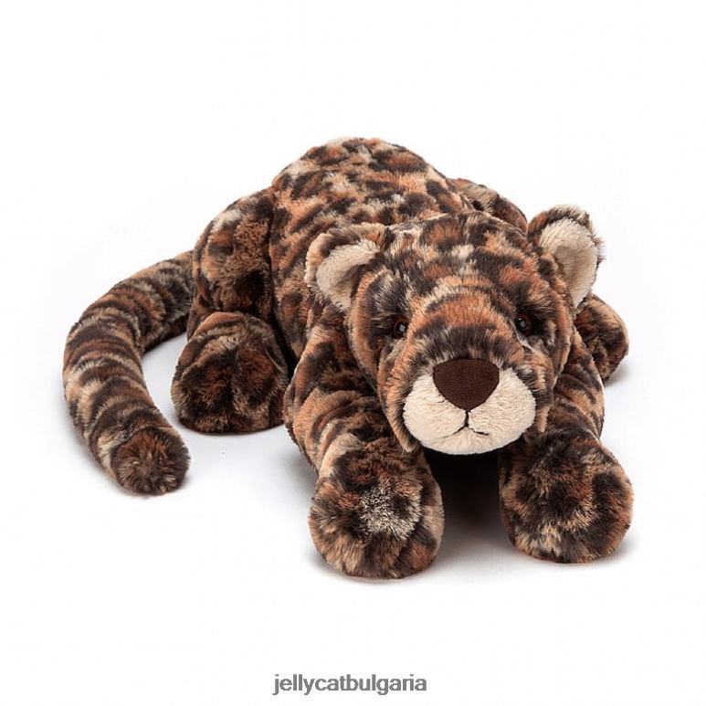 livi леопардово кафяво Jellycat играчка ZZR40501