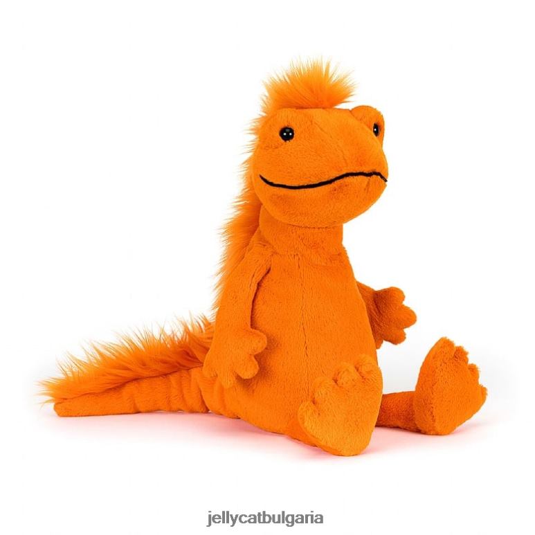 круз гребенест тритон оранжев Jellycat играчка ZZR40350