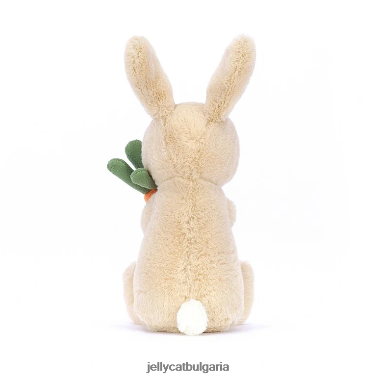 зайче бони с яйце бежово Jellycat играчка ZZR40482