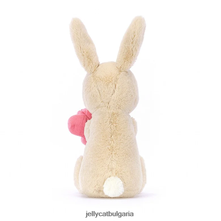 зайче бони с яйце бежово Jellycat играчка ZZR40482