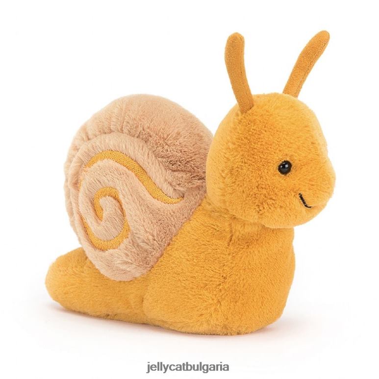 пясъчен охлюв жълт Jellycat играчка ZZR40544