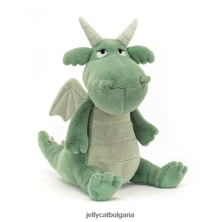 адон драконово зелено Jellycat играчка ZZR40583