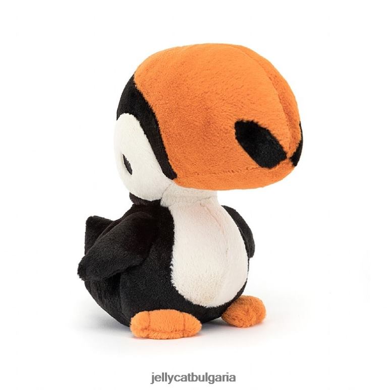 bodacious клюн тукан черно и бяло Jellycat играчка ZZR40275