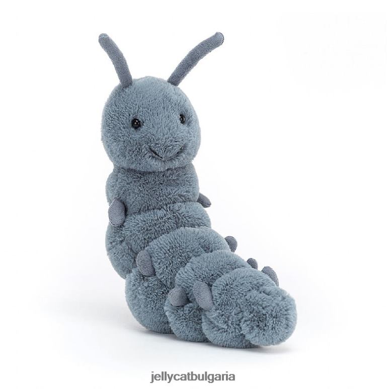 wriggidig бъг син Jellycat играчка ZZR40229