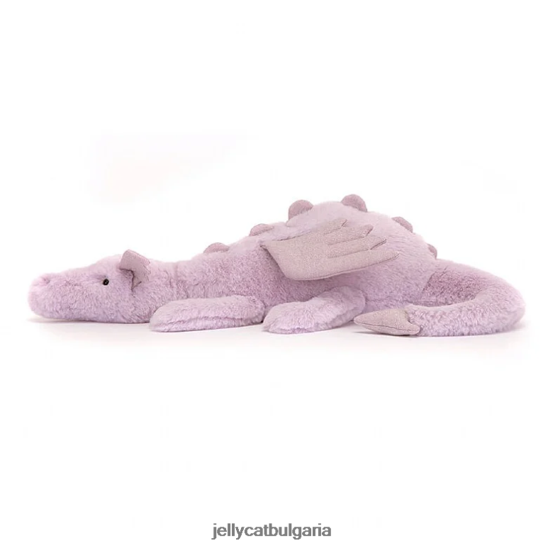 роза дракон розова Jellycat играчка ZZR40106