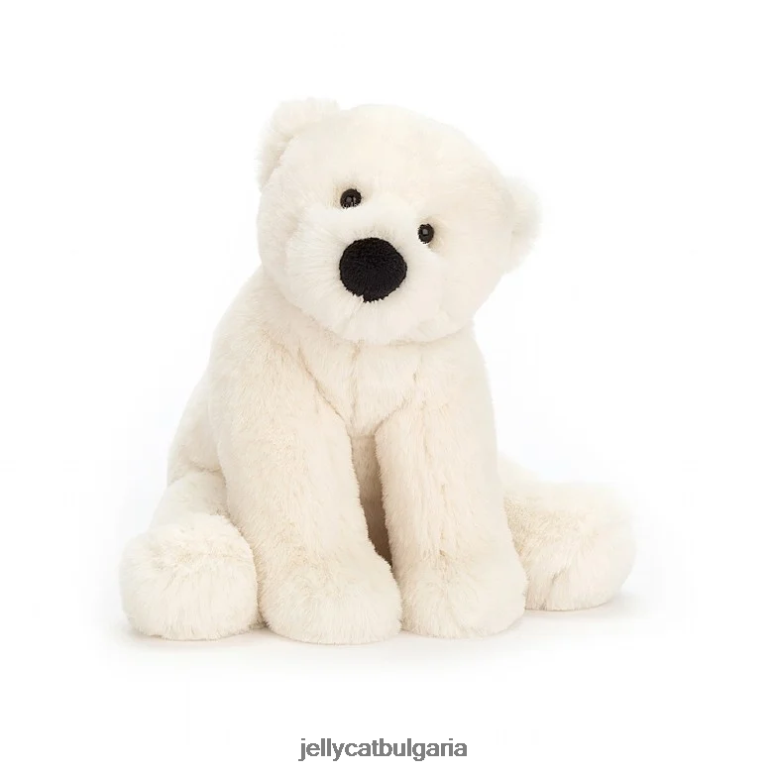 бяла полярна мечка Пери Jellycat играчка ZZR40150
