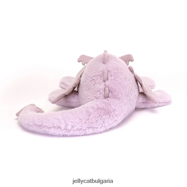 снежен дракон бял Jellycat играчка ZZR4051
