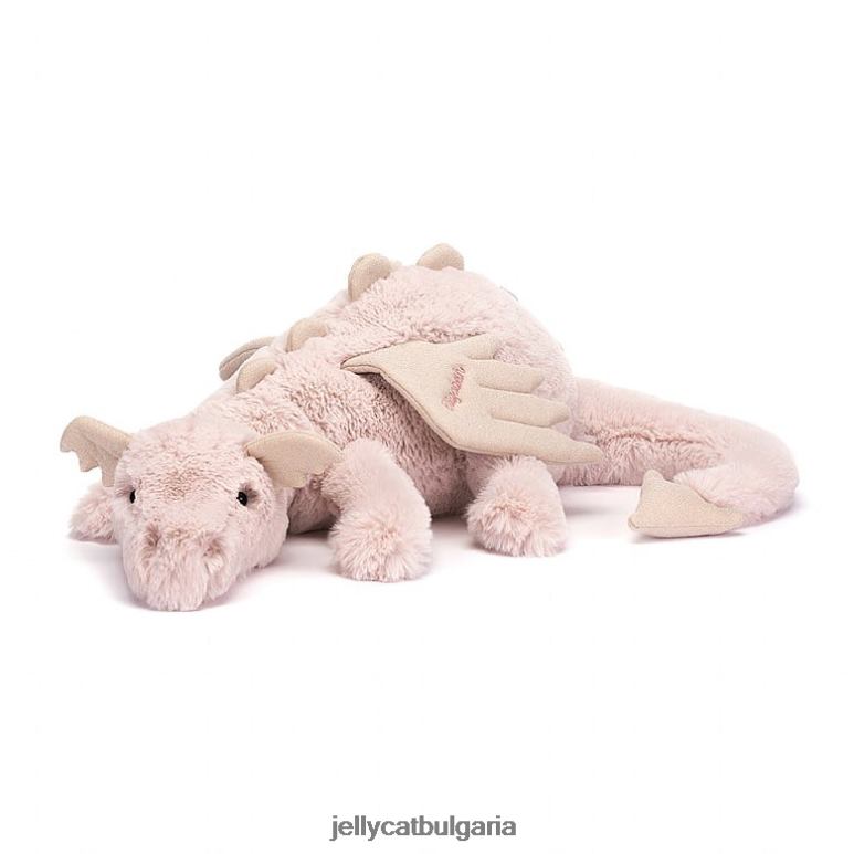 персонализирана роза дракон огромен розов Jellycat играчка ZZR40523 персонализирана роза дракон огромен розов Jellycat играчка ZZR40523