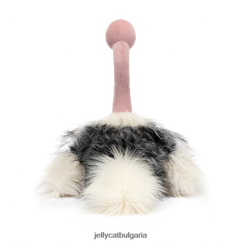 ramonda щраусово сиво Jellycat играчка ZZR40441