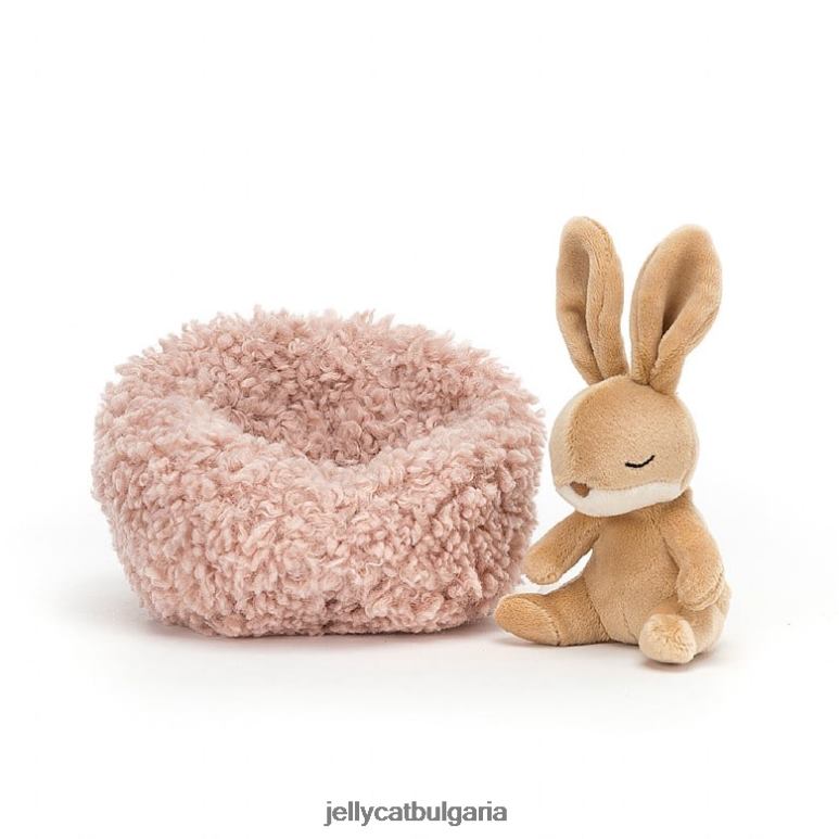 зимно зайче бежово Jellycat играчка ZZR40127