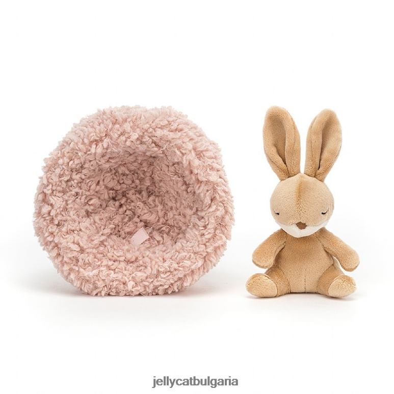 зимно зайче бежово Jellycat играчка ZZR40127