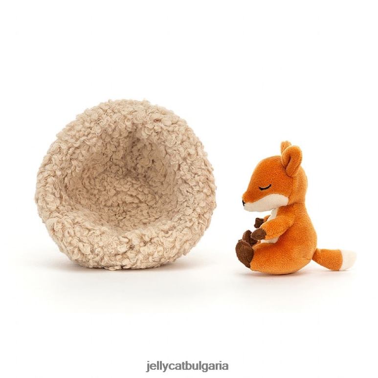 зимно зайче бежово Jellycat играчка ZZR40127