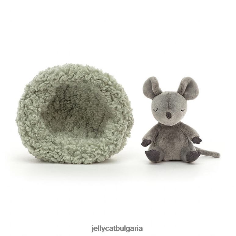зимно зайче бежово Jellycat играчка ZZR40127
