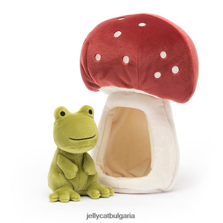 горска фауна жаба зелена Jellycat играчка ZZR40143