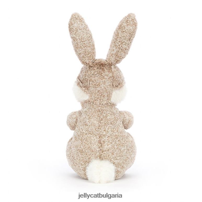 амбрози заек кафяво и бяло Jellycat играчка ZZR40409