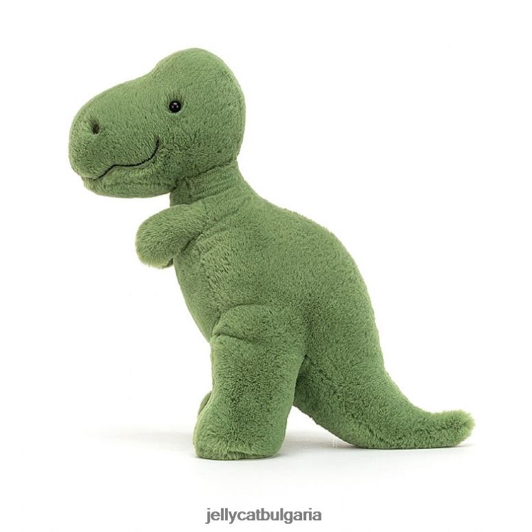 фосилно зелен тирекс Jellycat играчка ZZR40495