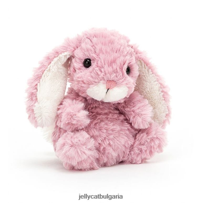 вкусно лале зайче розово Jellycat играчка ZZR40550
