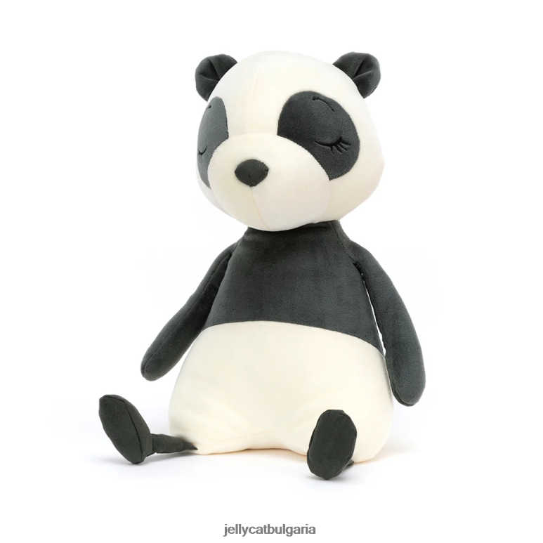 сънна панда черно и бяло Jellycat играчка ZZR40651