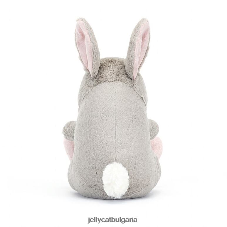 cuddlebud бернард зайче сиво Jellycat играчка ZZR40464