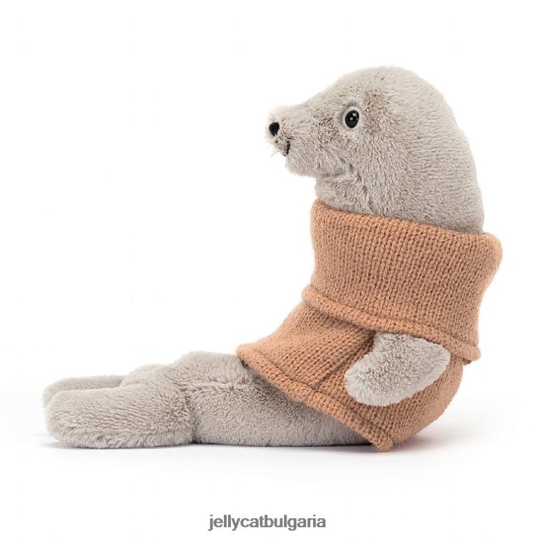 уютен екипаж октопод кайсия Jellycat играчка ZZR40231