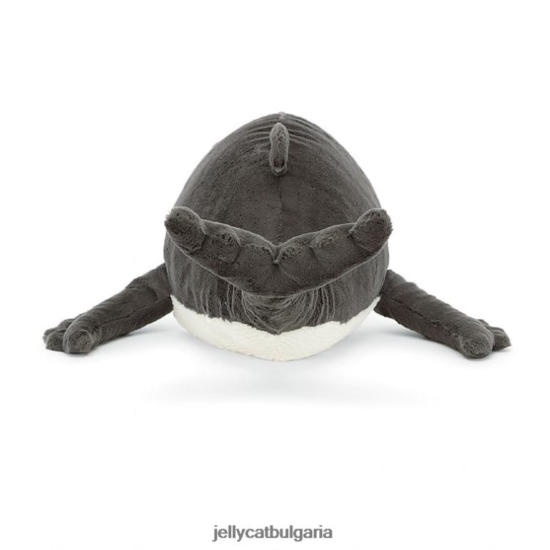 хъмфри гърбатият кит сиво и бяло Jellycat играчка ZZR40457