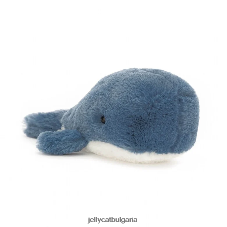 вълнообразен кит син Jellycat играчка ZZR40664