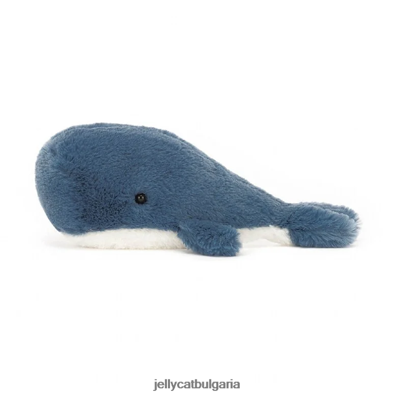 вълнообразен кит син Jellycat играчка ZZR40664