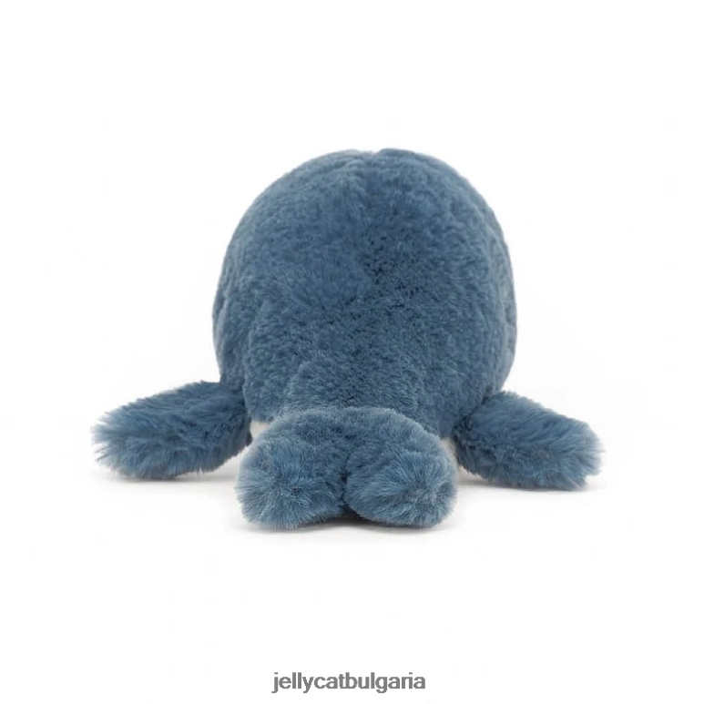 вълнообразен кит син Jellycat играчка ZZR40664