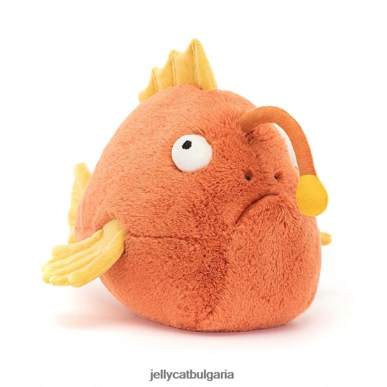 alexis anglerfish оранжево Jellycat играчка ZZR40336