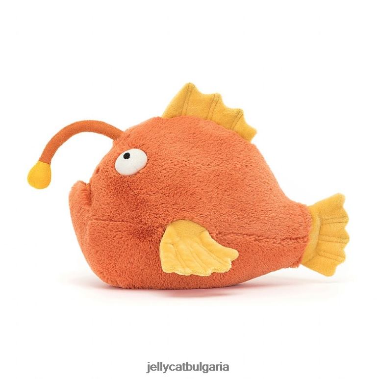 alexis anglerfish оранжево Jellycat играчка ZZR40336