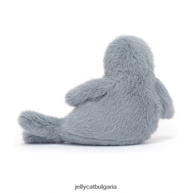 nauticool roly poly seal сиво и бяло Jellycat играчка ZZR4085