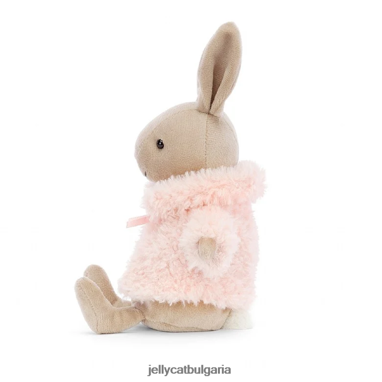 удобно палто зайче бежово Jellycat играчка ZZR40279