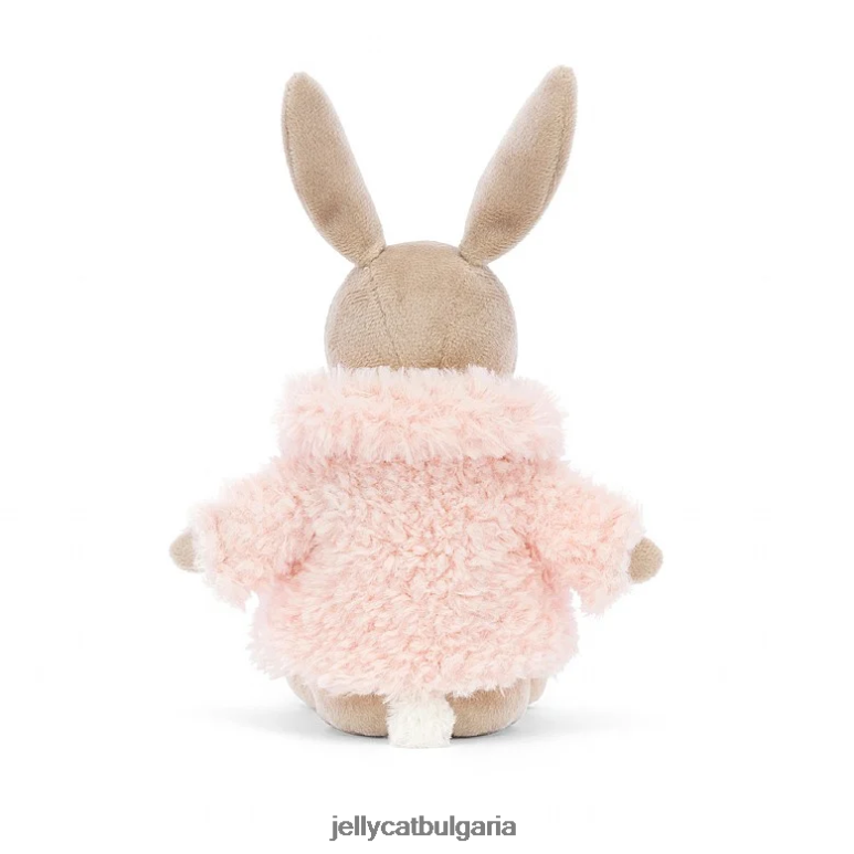 удобно палто зайче бежово Jellycat играчка ZZR40279