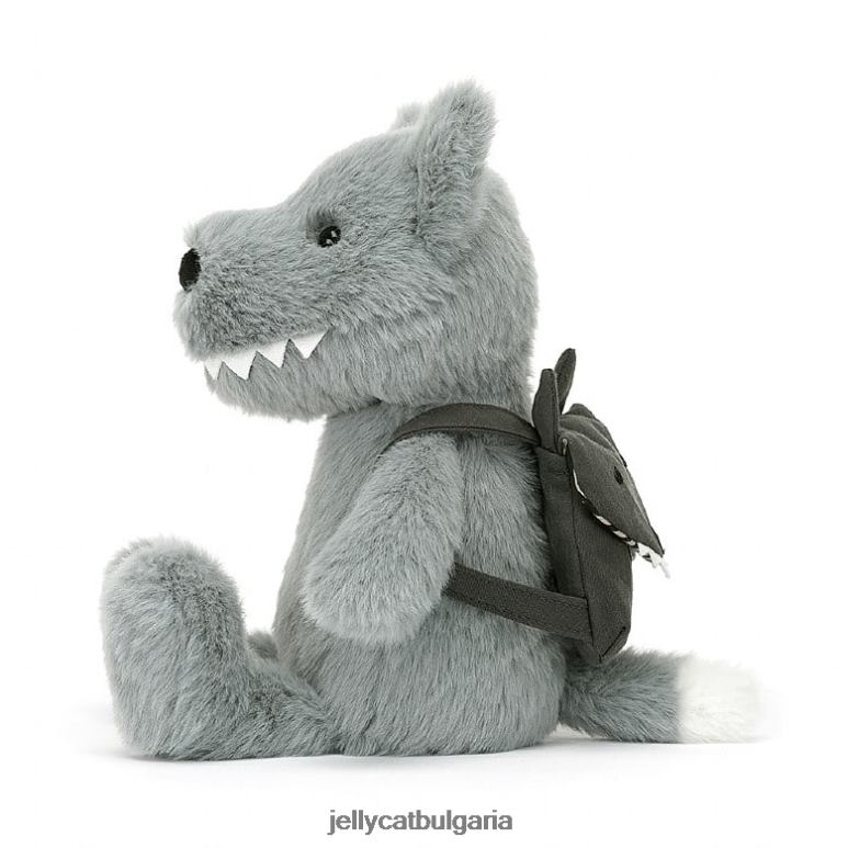 раница вълче сиво Jellycat играчка ZZR40290