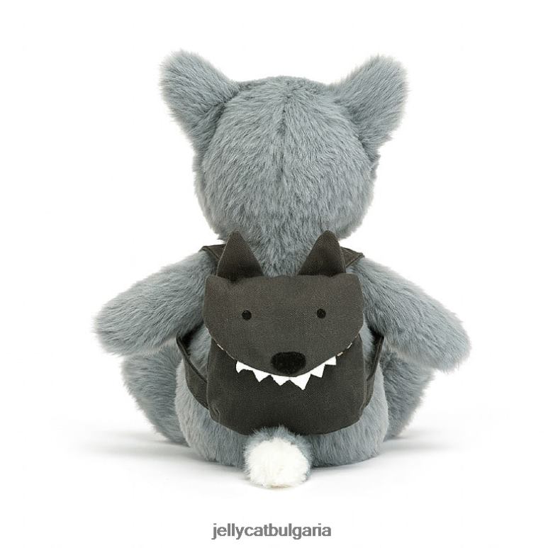 раница вълче сиво Jellycat играчка ZZR40290
