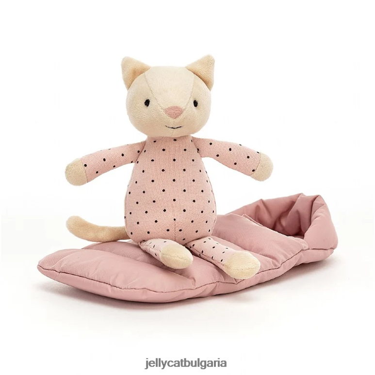 гушкаща се котка сива Jellycat играчка ZZR40296