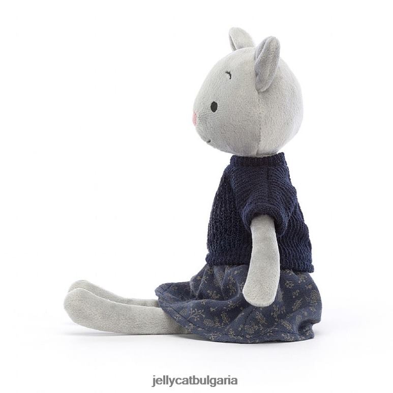 кокетка мила зайче бежово Jellycat играчка ZZR40326