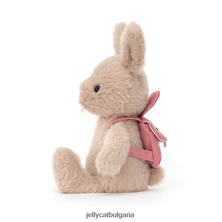 раница зайче розово Jellycat играчка ZZR40410