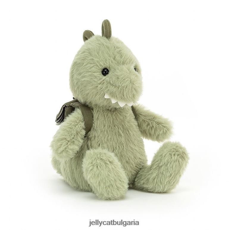 раница дино зелено Jellycat играчка ZZR40617