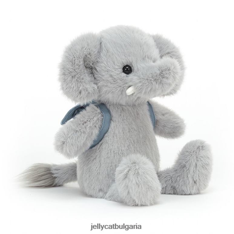 раница сив слон Jellycat играчка ZZR40618