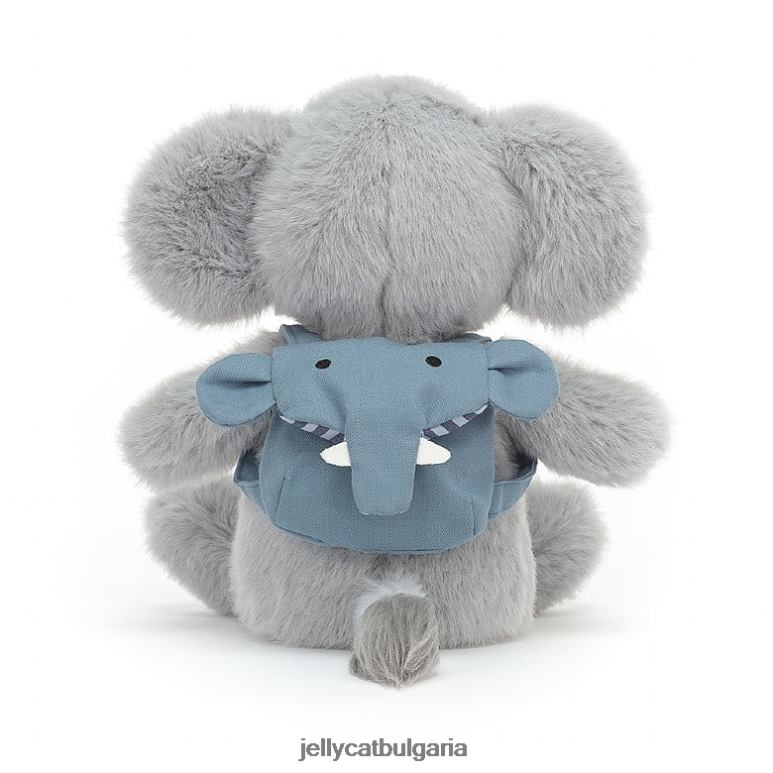 раница сив слон Jellycat играчка ZZR40618