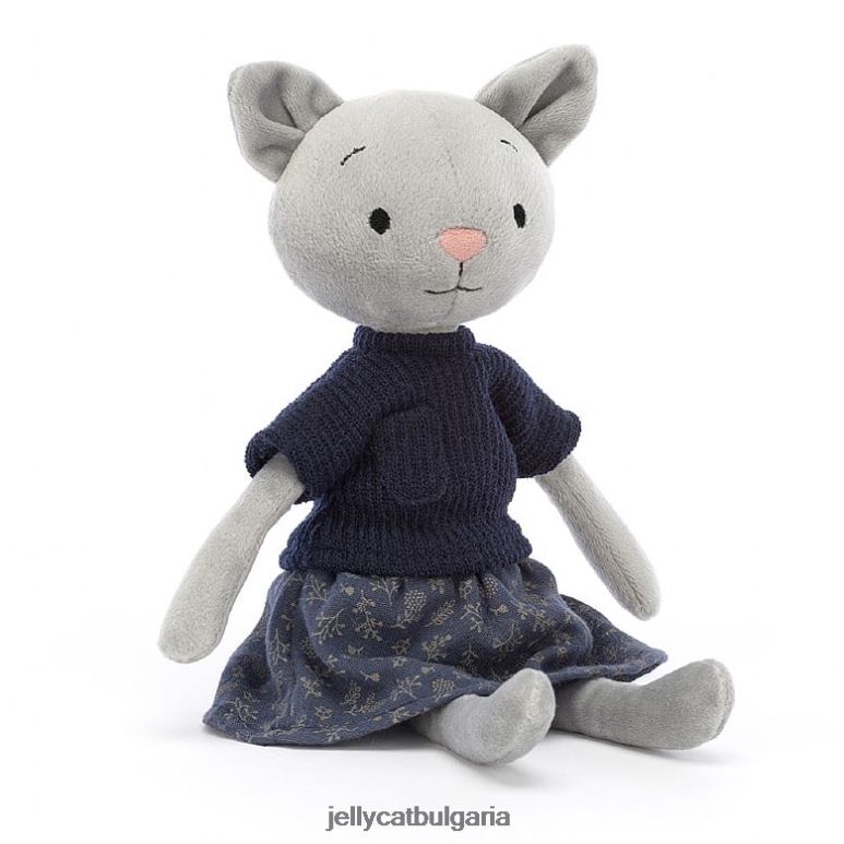 coquette cutie cat grey Jellycat играчка ZZR40584