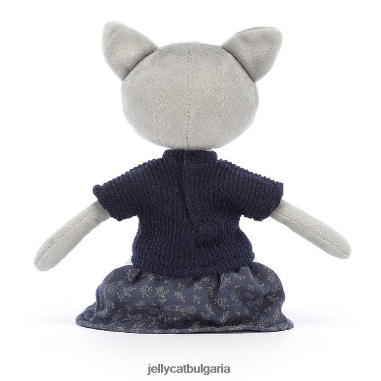 coquette cutie cat grey Jellycat играчка ZZR40584