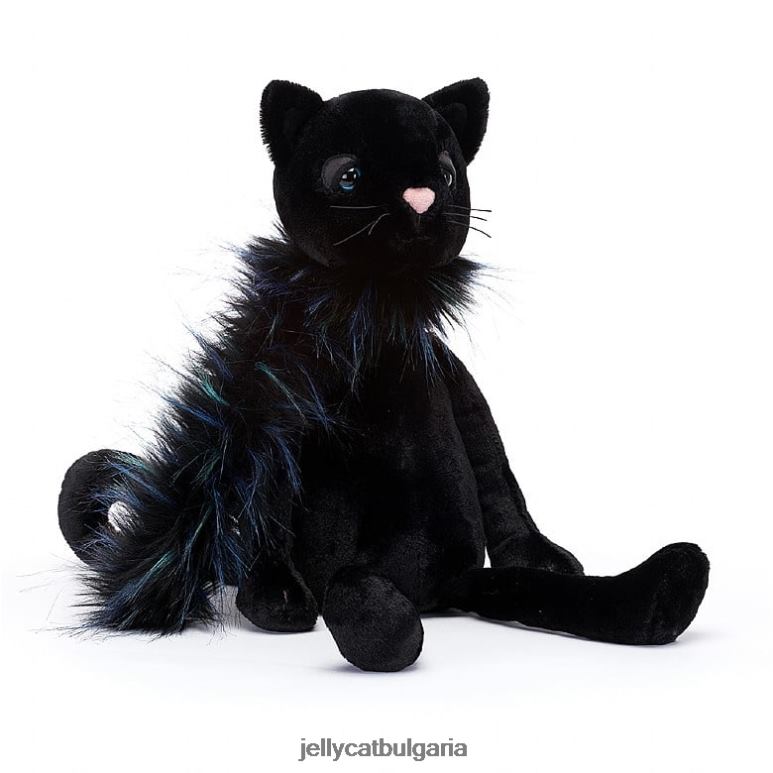 черна котка glamorama Jellycat играчка ZZR40404