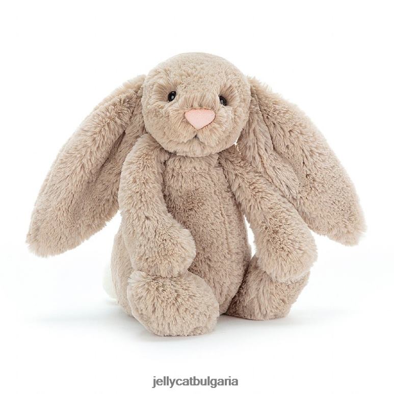 срамежливо зайче бежово Jellycat играчка ZZR4010