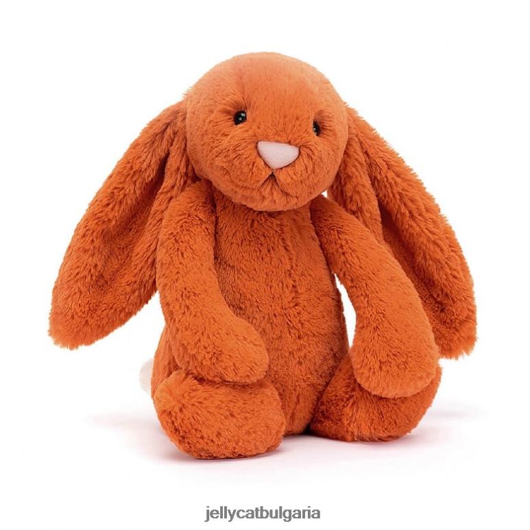 срамежлива мандарина зайче портокал Jellycat играчка ZZR40131