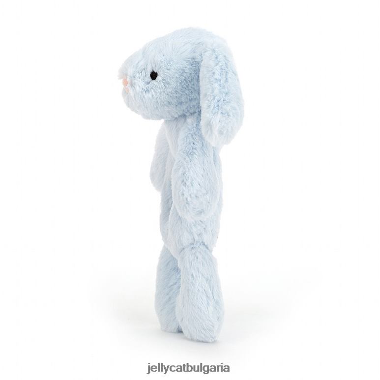 срамежливо зайче пръстен дрънкалка бежово Jellycat играчка ZZR40195