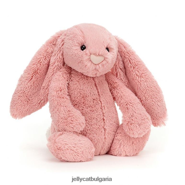 срамежлив венчелистче зайче сорбе розово Jellycat играчка ZZR40217